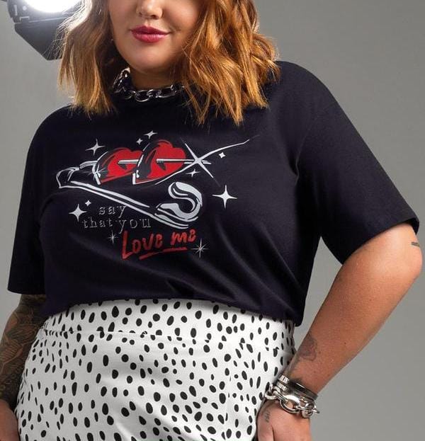 Blusa feminina Pluz size